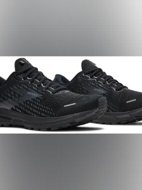 Brooks Ghost 13 Triple Black | Women’s Neutral Cushion Road Running Shoes